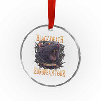 Black Death European Tour Crystal Glass Ornament Plague Rat Medieval History Alternative Art - Wonder Print Shop