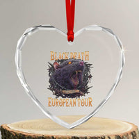 Black Death European Tour Heart Crystal Glass Ornament Plague Rat Medieval History Alternative Art - Wonder Print Shop