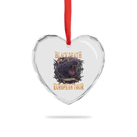 Black Death European Tour Heart Crystal Glass Ornament Plague Rat Medieval History Alternative Art - Wonder Print Shop