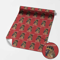 Black Father Wrapping Paper Roll I Am Who I Am Your Approval Isn't Needed African American Dad