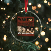 Black Female Empowerment Crystal Glass Ornament Wanted Well Behaved Women Seldom Make History - Wonder Print Shop