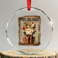 Black Girl Magic Crystal Glass Ornament Feminist Black Women In History - Wonder Print Shop