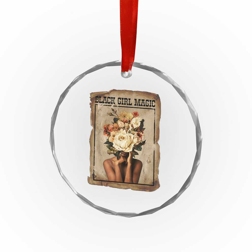 Black Girl Magic Crystal Glass Ornament Feminist Black Women In History - Wonder Print Shop