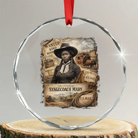 Black History Black Cowgirl Crystal Glass Ornament Western Rodeo African American Melanin Texas Women