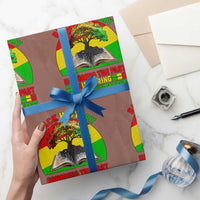 Black History Honoring The Past Inspiring The Future Wrapping Paper Roll African American Pride - Wonder Print Shop