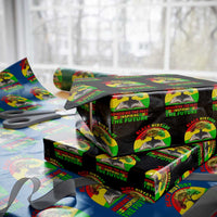 Black History Honoring The Past Inspiring The Future Wrapping Paper Roll African American Pride - Wonder Print Shop