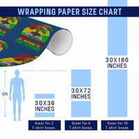 Black History Honoring The Past Inspiring The Future Wrapping Paper Roll African American Pride - Wonder Print Shop
