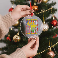 Black History is American History Crystal Glass Ornament Patriotic African Pride