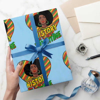 Black History Is My Valentine Wrapping Paper Roll Gift For Black Women - Wonder Print Shop
