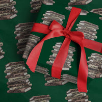 Black History Month African American Leaders Teacher Book Lover Wrapping Paper Roll