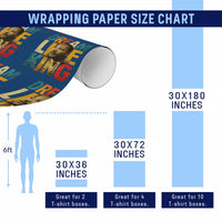 Black History Month Martin Luther King Day Wrapping Paper Roll I Have Dream