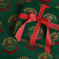 Black History Month Quote Wrapping Paper Roll Honoring The Past Inspiring The Future Gift - Wonder Print Shop