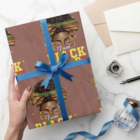 Black History Month Wrapping Paper Roll Messy Pun Afro African American