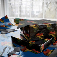 Black History Month Wrapping Paper Roll Pan African Africa Map Black Pride - Wonder Print Shop