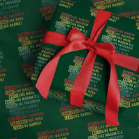 Black History Month Wrapping Paper Roll Retro Inspirational Leaders - Wonder Print Shop