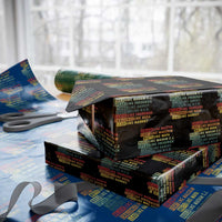 Black History Month Wrapping Paper Roll Retro Inspirational Leaders - Wonder Print Shop