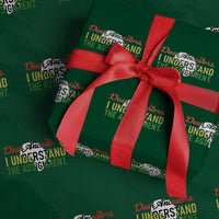 Black History Wrapping Paper Roll Dear Ancestors I Understand The Assignment
