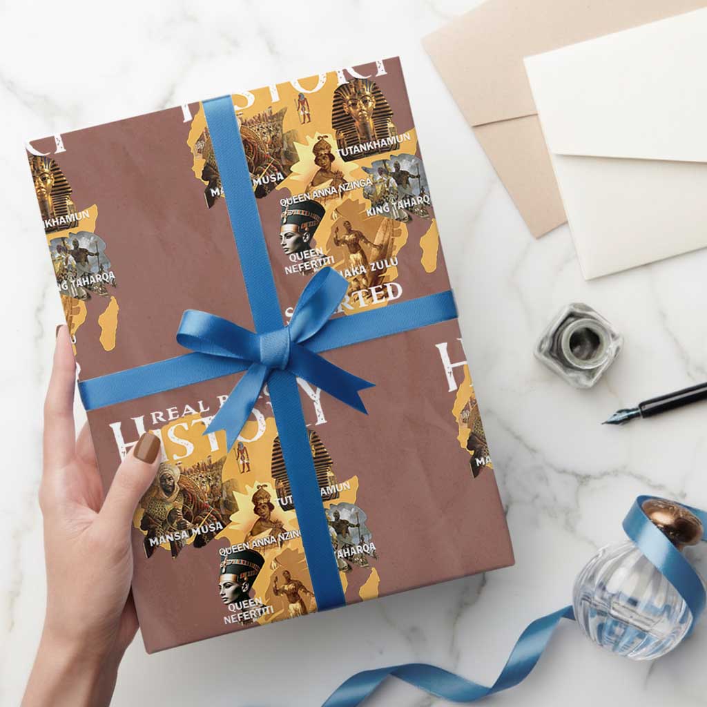 Black History Wrapping Paper Roll Didnt Start With Slavery - Wonder Print Shop