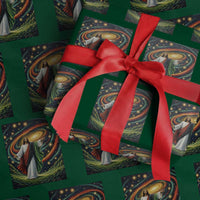 Black Jesus Juneteenth Wrapping Paper Roll African American Christian Pride