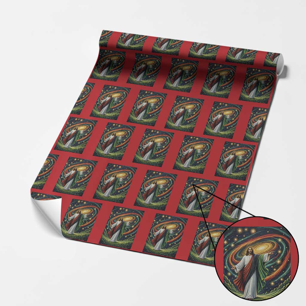 Black Jesus Juneteenth Wrapping Paper Roll African American Christian Pride
