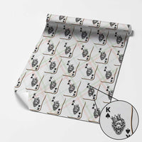 Black King Lion Wrapping Paper Roll African American Black History Month Gift - Wonder Print Shop