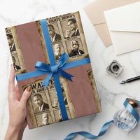 Black Leaders Wrapping Paper Roll Wanted Civil Rights Heroes MLK Malcolm X Web John Lewis