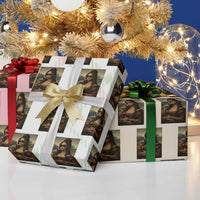 Black Mona Lisa African American Wrapping Paper Roll Black History Month - Wonder Print Shop