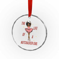 Black Nutcracker Crystal Glass Ornament The Life Of A Ballet Girl - Wonder Print Shop