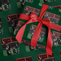 Black Power Salute 1968 Wrapping Paper Roll Black History Month Civil Rights Movement - Wonder Print Shop