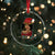 Black Santa African American Xmas Crystal Glass Ornament Sassy Afro Queen Black Woman - Wonder Print Shop