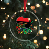 Black Son Future Leader Crystal Glass Ornament African American Pride Black History Month TS02