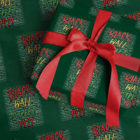 Black Wall Street 1921 Wrapping Paper Roll Tulsa Oklahoma Black History Month