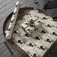 Black Woman Gift Wrapping Paper Roll Melanin Queen Card - Wonder Print Shop