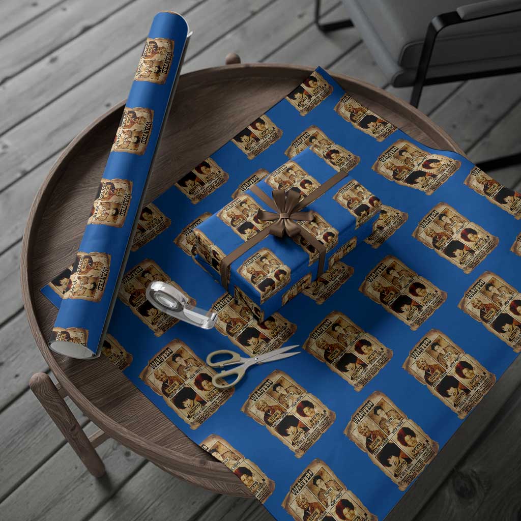 Black Woman History Wrapping Paper Roll Well Behaved Women Seldom Make History