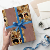 Black Woman History Wrapping Paper Roll Well Behaved Women Seldom Make History