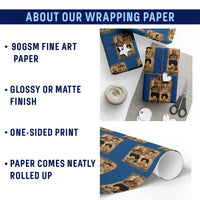 Black Woman History Wrapping Paper Roll Well Behaved Women Seldom Make History