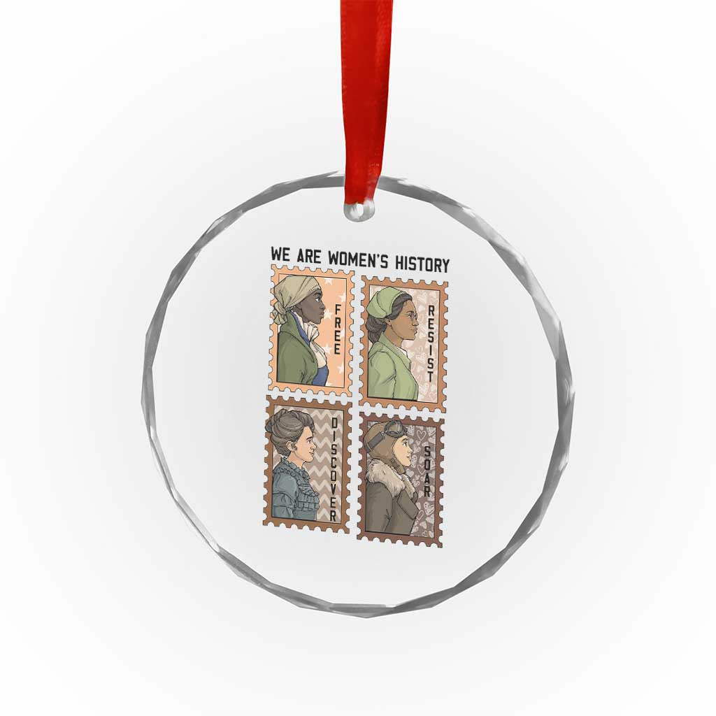 Black Women History Leaders Crystal Glass Ornament Womens History Month