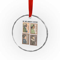 Black Women History Leaders Crystal Glass Ornament Womens History Month