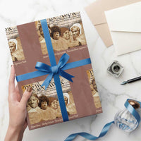 Black Women Leaders Wrapping Paper Roll Harriet Tubman Shirley Fannie Hamer Sojourner Truth Black History Month