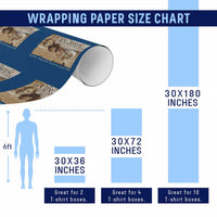 Black Women Leaders Wrapping Paper Roll Harriet Tubman Shirley Fannie Hamer Sojourner Truth Black History Month