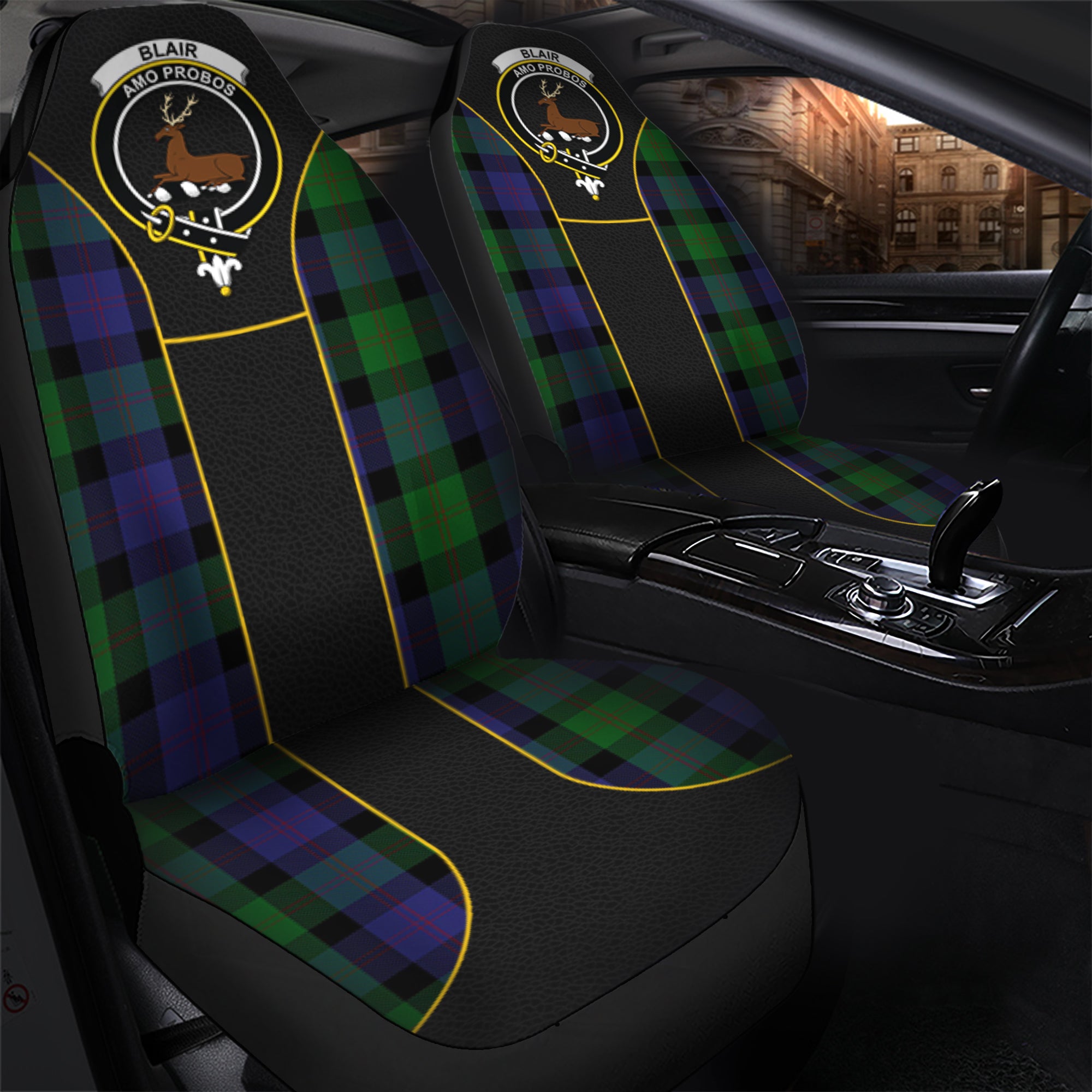 scottish-blair-tartan-crest-car-seat-cover-special-style