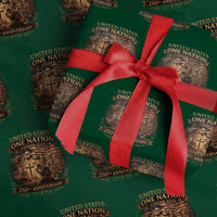 Blessings 250 Years America Wrapping Paper Roll Christian Patriotic One Nation Under God Founding Fathers