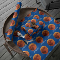 Blood Moon Total Lunar Eclipse March 3 2026 Wrapping Paper Roll Blood Moon Astronomy Souvenir Graphic