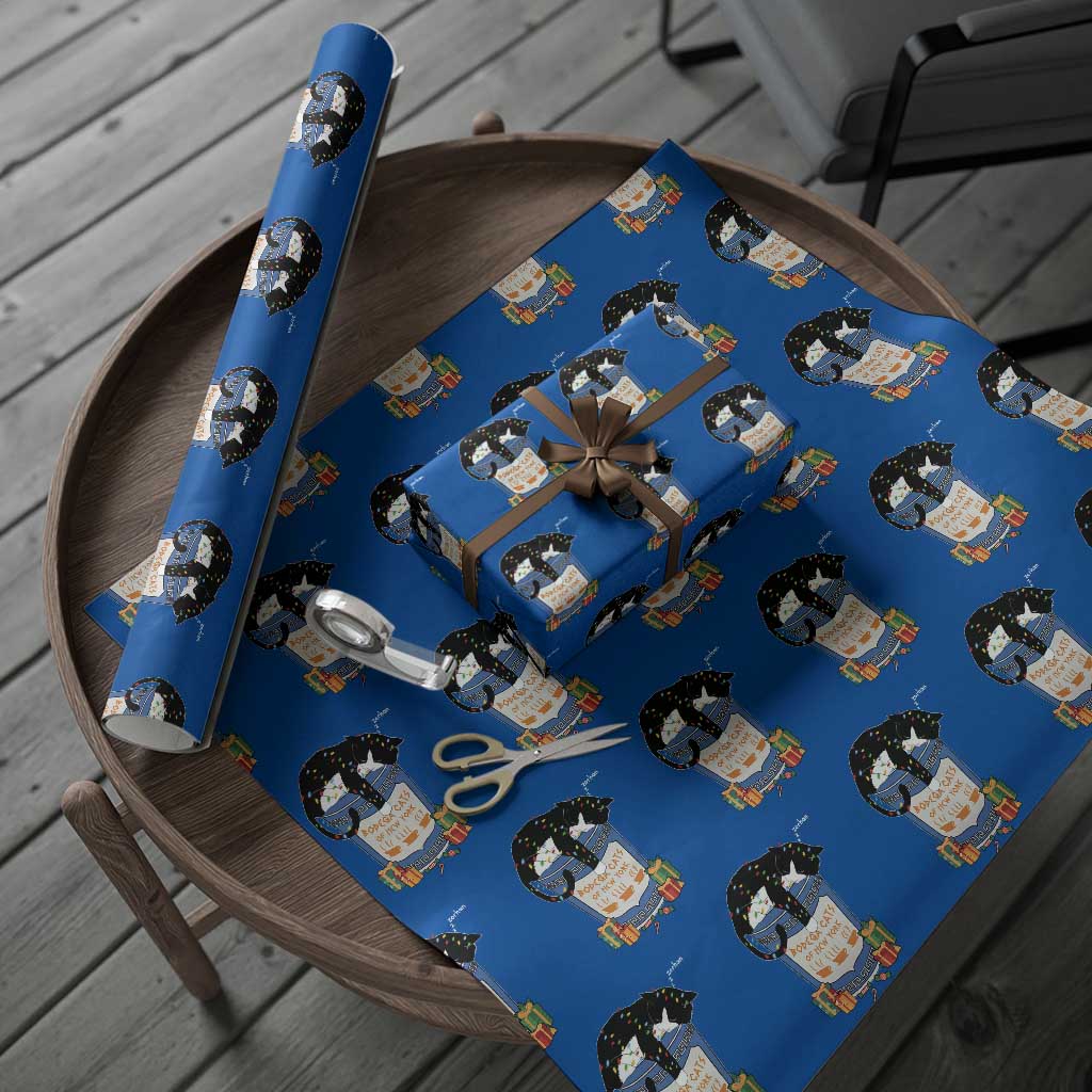 Bodega Cats of New York Wrapping Paper Roll Funny Democrat Christmas - Wonder Print Shop