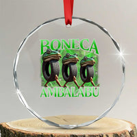 Boneca Ambalabu Frog Crystal Glass Ornament Funny Internet Brainrot Memes Gen Alpha - Wonder Print Shop