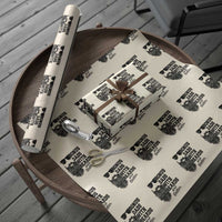 Bonus Dads With Beards Are Better Wrapping Paper Roll Retro Step Dad Fathers Day
