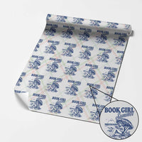 Book Girl Summer Wrapping Paper Roll Funny Beach Book Lover Gift