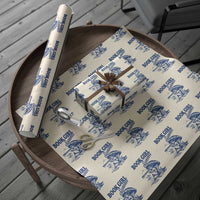 Book Girl Summer Wrapping Paper Roll Funny Beach Book Lover Gift