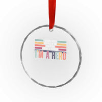 Book Lover Crystal Glass Ornament I Rescue Books - Wonder Print Shop