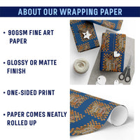 Book Pumpkin Wrapping Paper Roll Fall Halloween Book Lover Bookish Gift - Wonder Print Shop